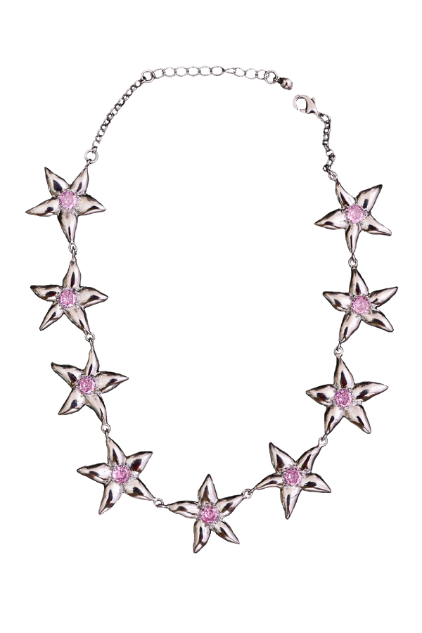 SOFT PINK SUPER STARLINK NECKLACE