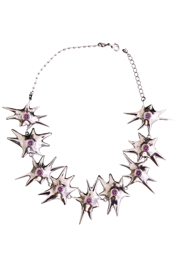 SOFT PINK STARRY NECKLACE