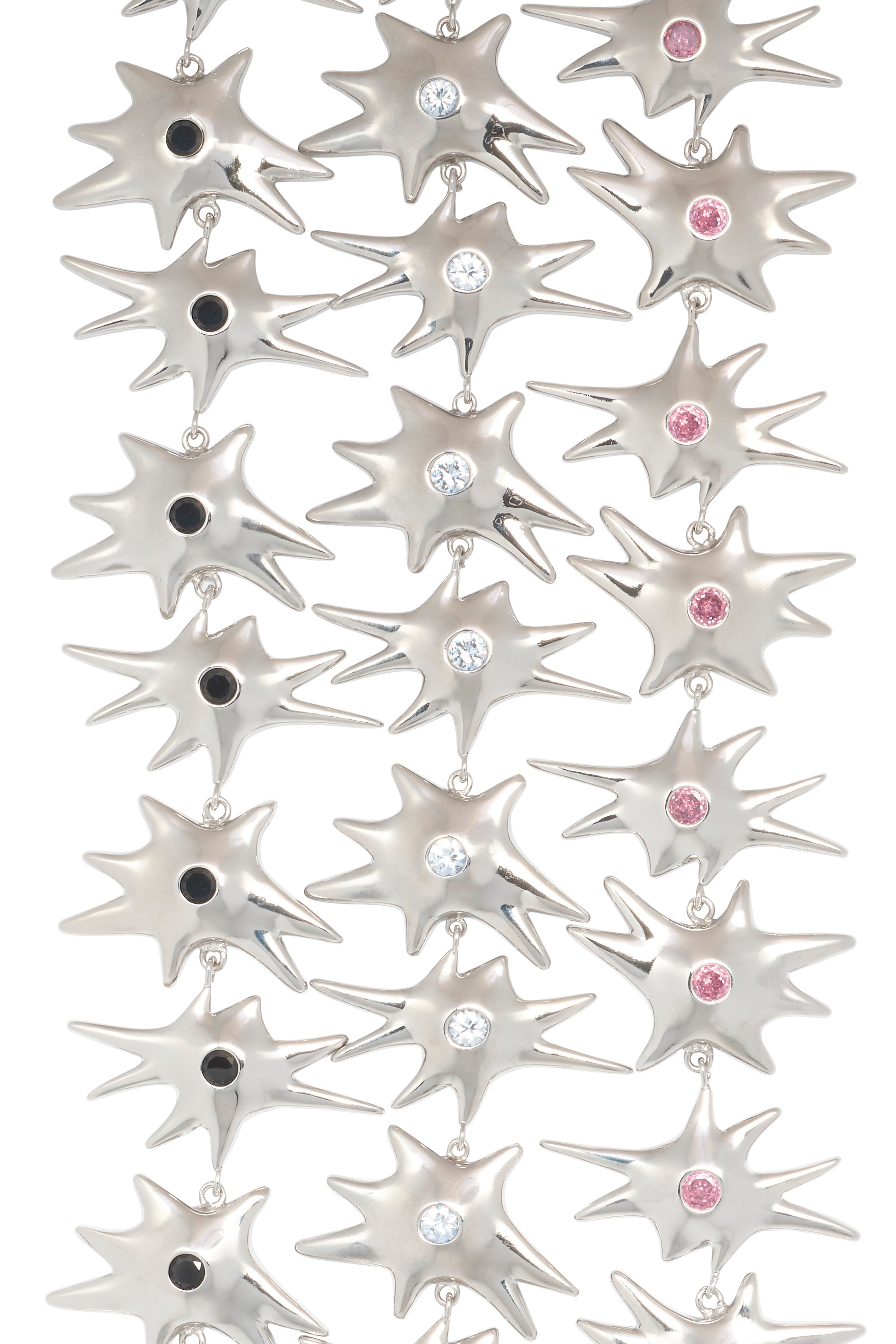 CRYSTAL CLEAR STARRY NECKLACE
