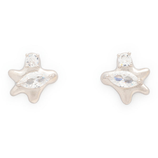 【関税込み】Collina Strada Star ドロップピアス CRYSTAL CLEAR STAR TRAIL EARRINGS | COLLINA STRADA – Collina
