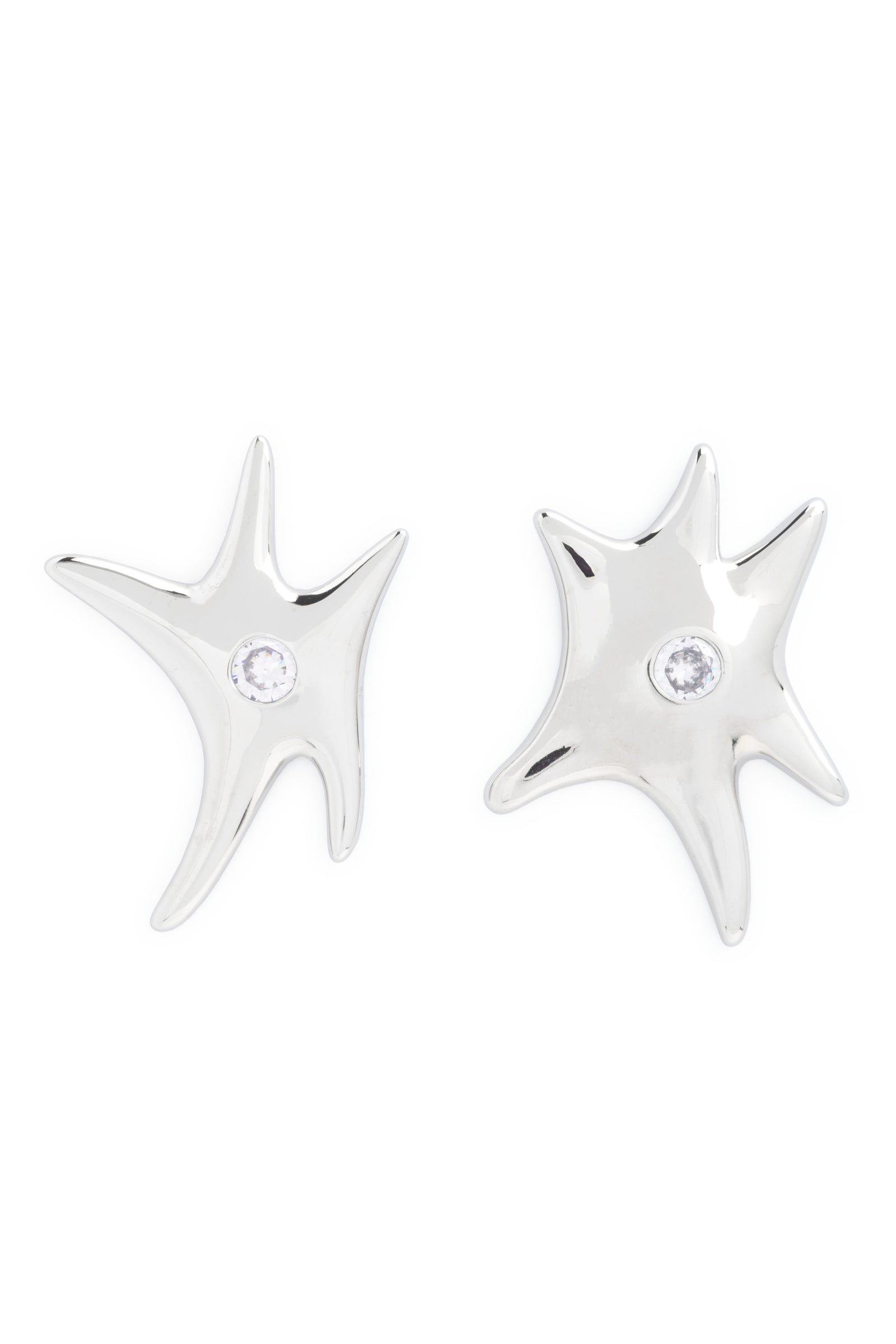 CRYSTAL CLEAR CELESTE EARRING | COLLINA STRADA – Collina Strada