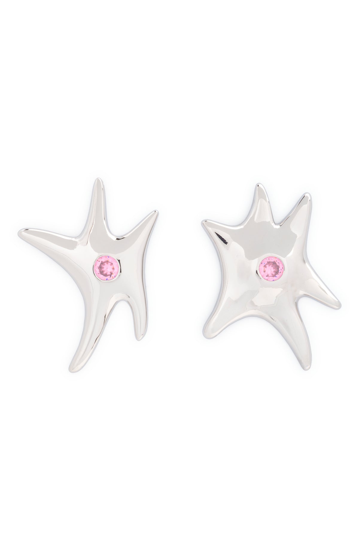 STAR STUD HAIR CLIP SMALL PALE PINK STAR STUD HAIR CLIP SMALL PALE PINK