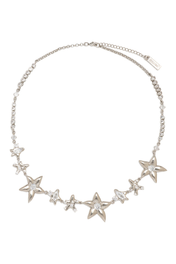 CRYSTAL CLEAR STELLA STAR NECKLACE