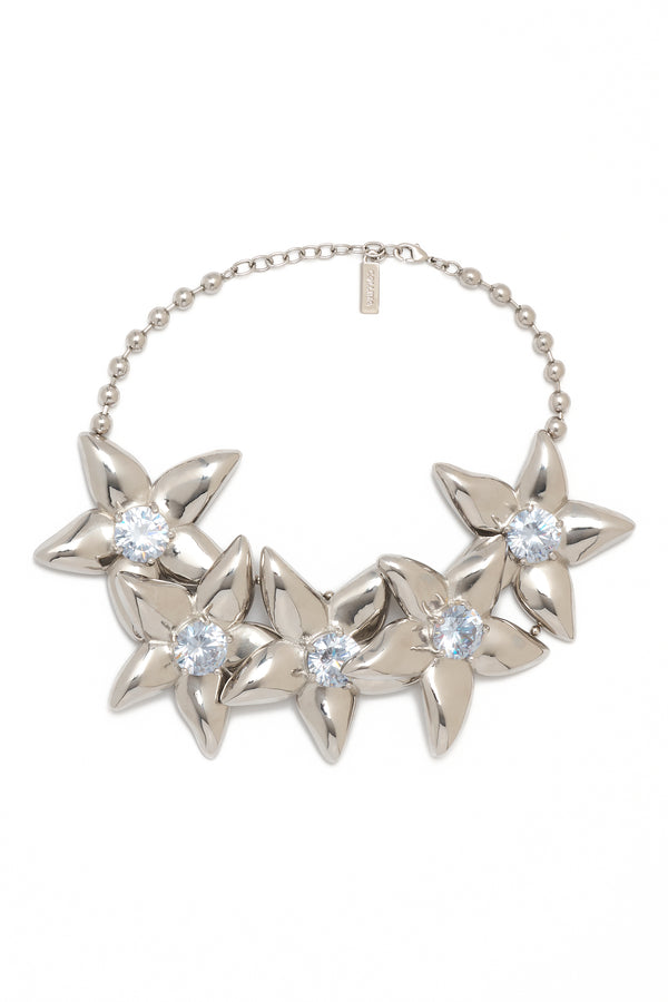 CRYSTAL CLEAR MEGA STARLINK NECKLACE