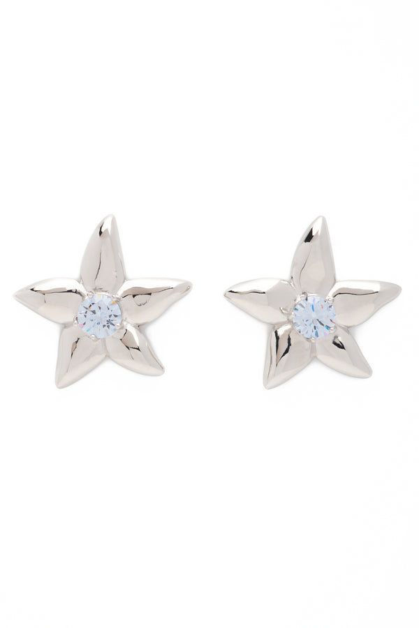 CRYSTAL CLEAR MEGA STARLINK EARRINGS