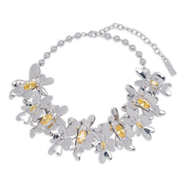 【関税込み】Collina Strada Mega Daisy ネックレス Collina Strada: Mega Daisy Necklace | SSENSE
