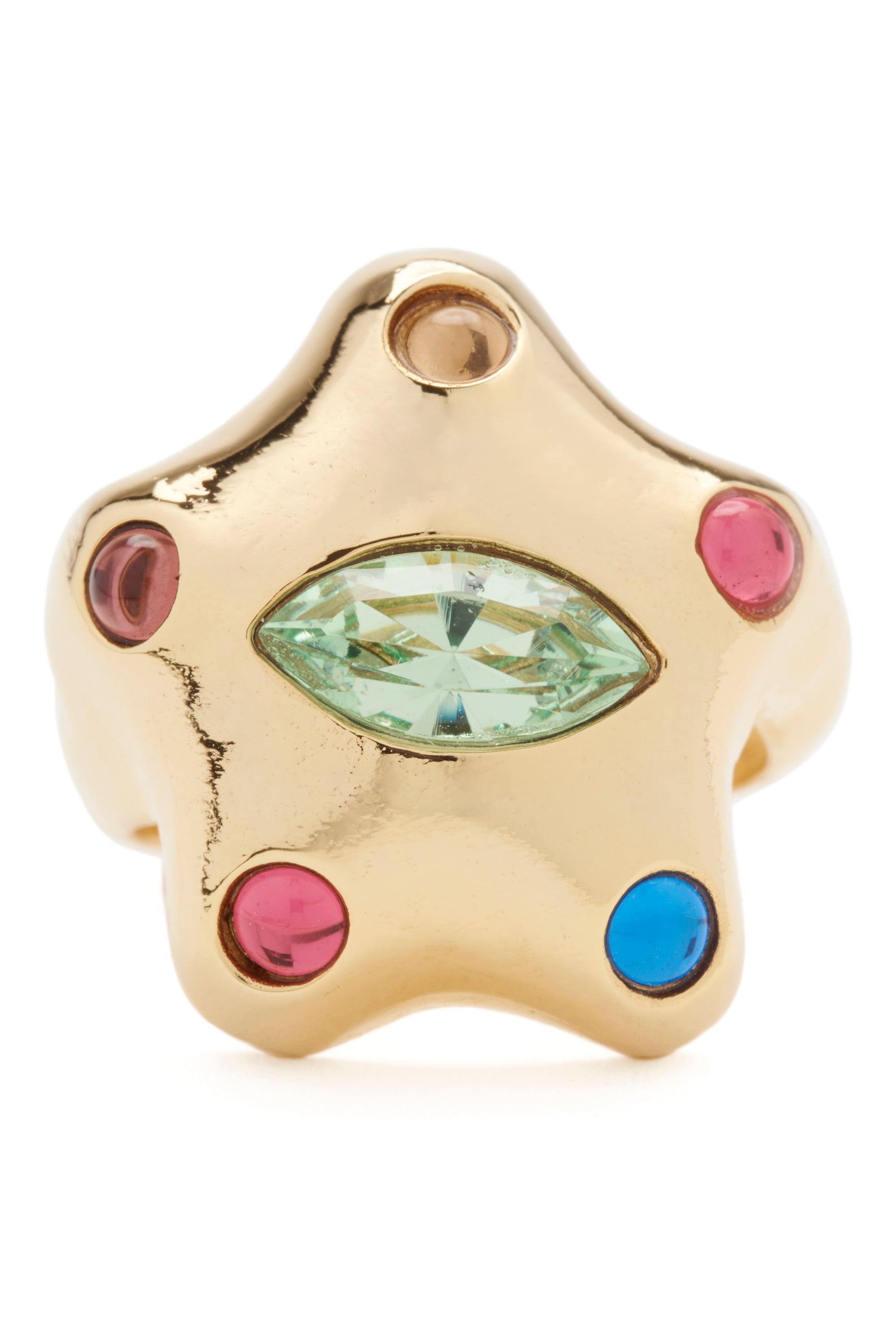 GOLD MULTI DEMI STARLETTE RING