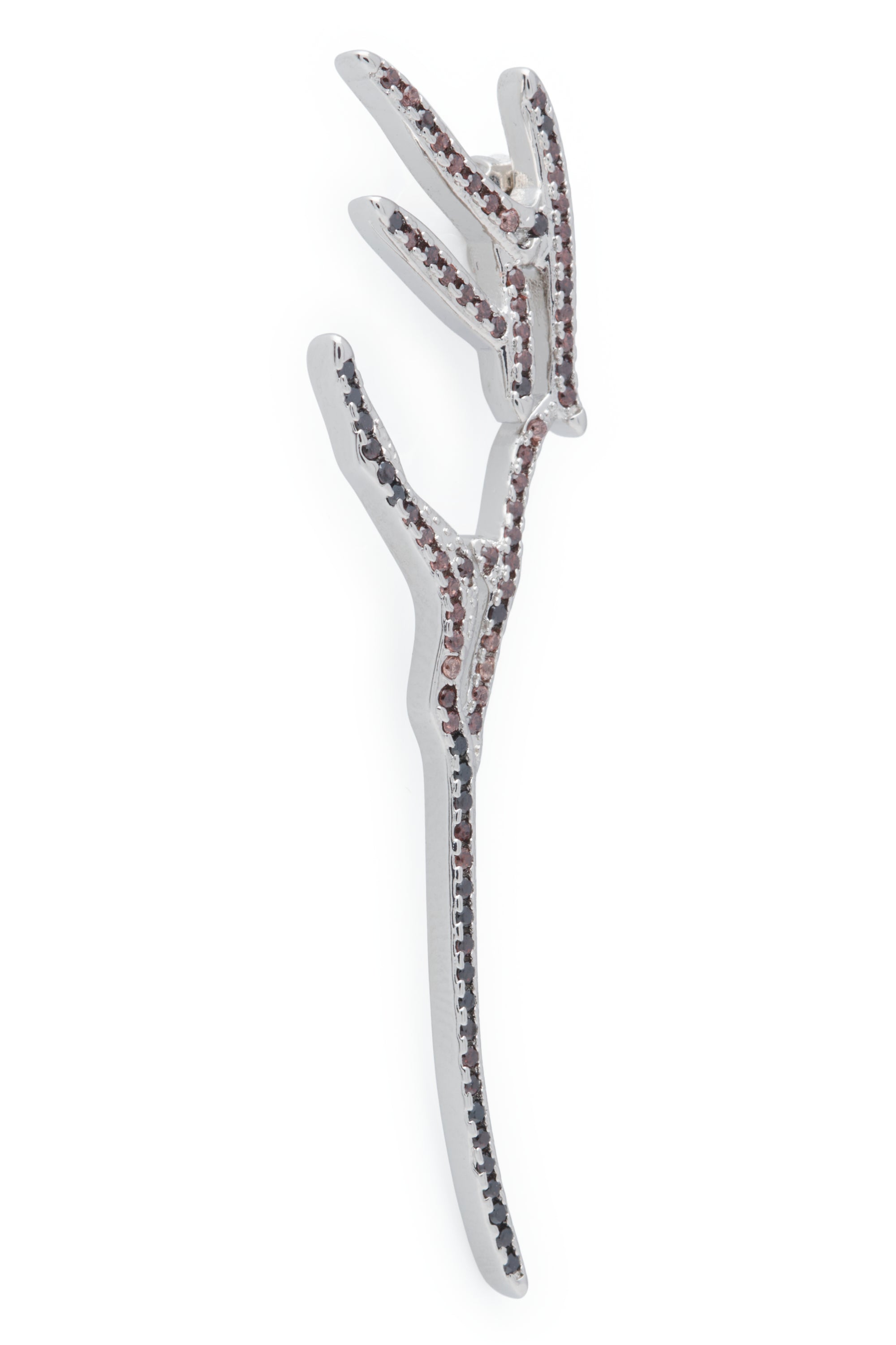 EARTH PAVE WING EARRINGS
