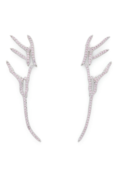 SKY PAVE WING EARRINGS | COLLINA STRADA – Collina Strada
