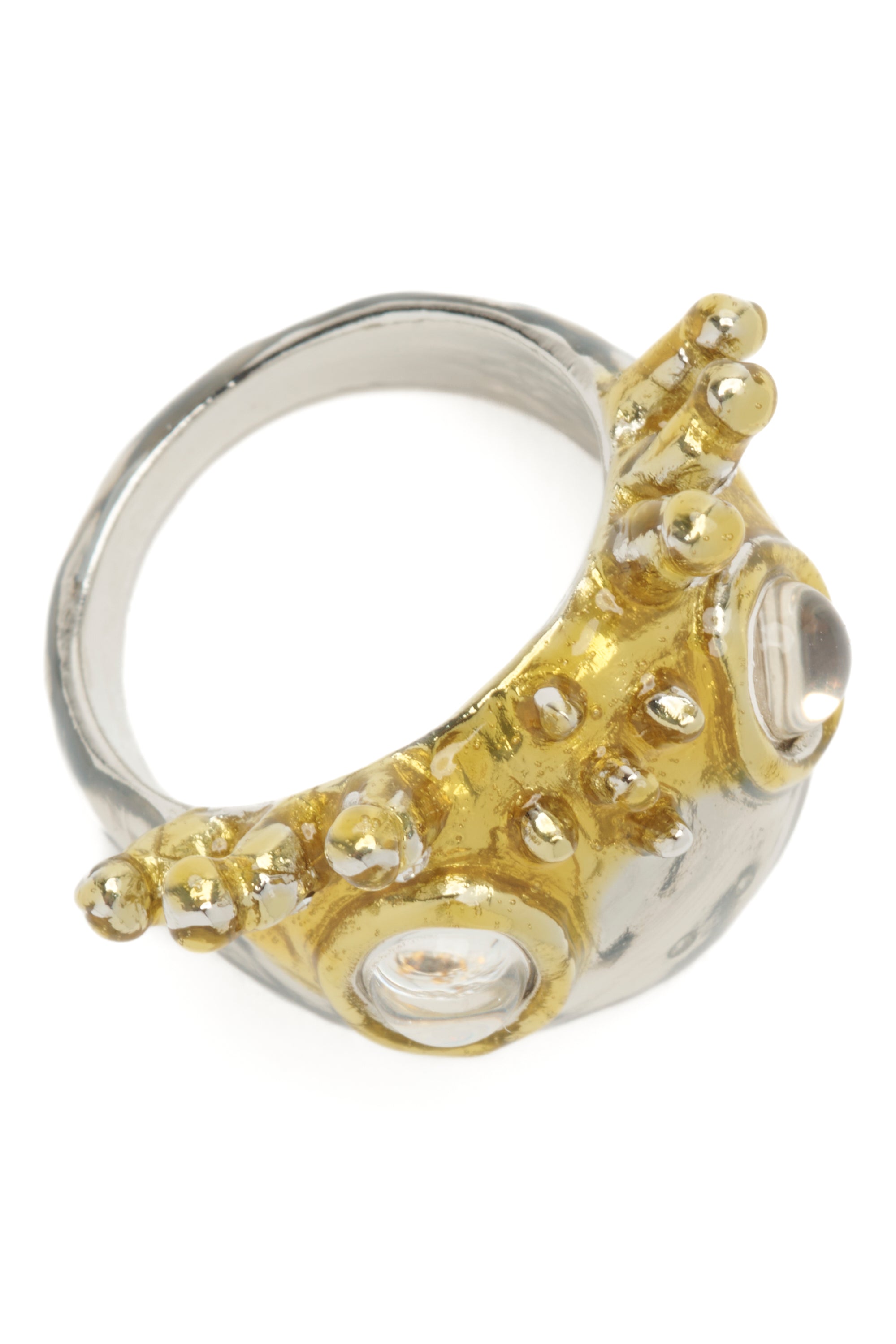 Silver Gold Axolotl Ring | COLLINA STRADA