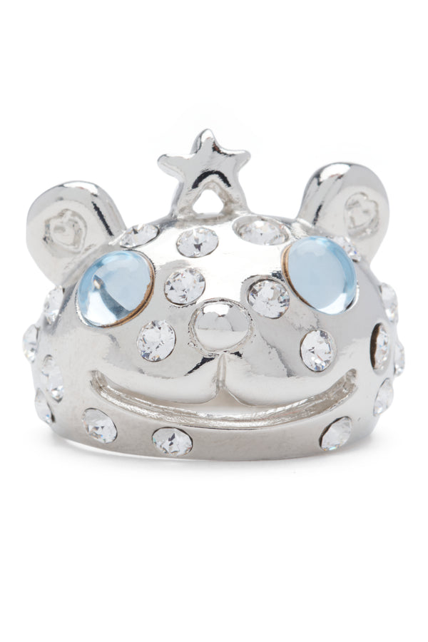SILVER SKY FRECKLES PRINCESS BEAR RING