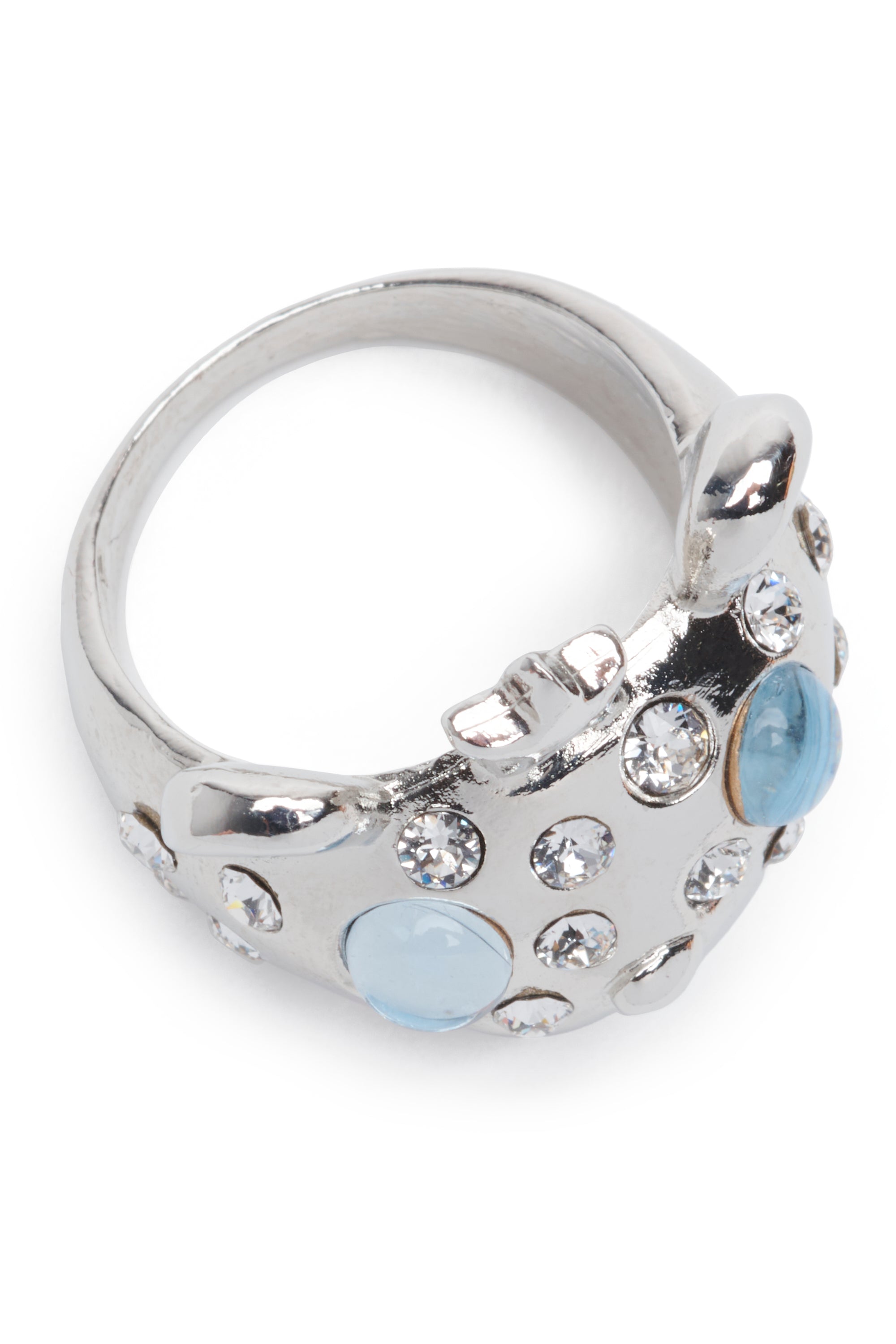 SILVER SKY FRECKLES PRINCESS BEAR RING
