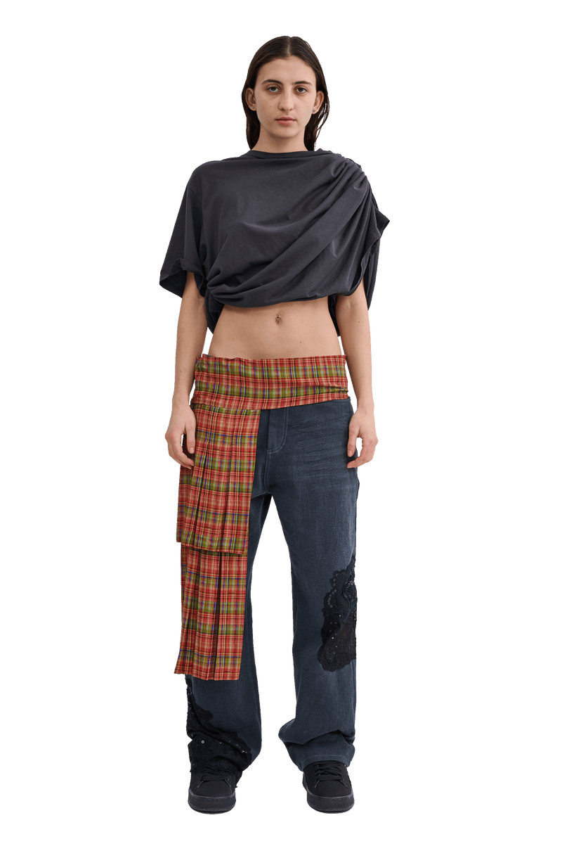 RED PLAID EVA BELT