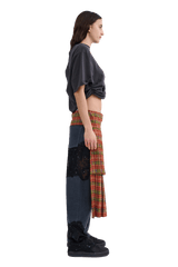 RED PLAID EVA BELT