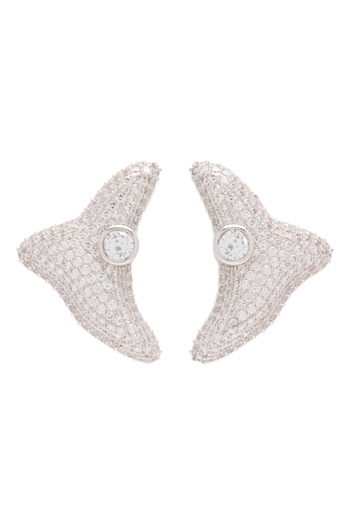 CRYSTAL CLEAR SUPER TRIGON STUDS