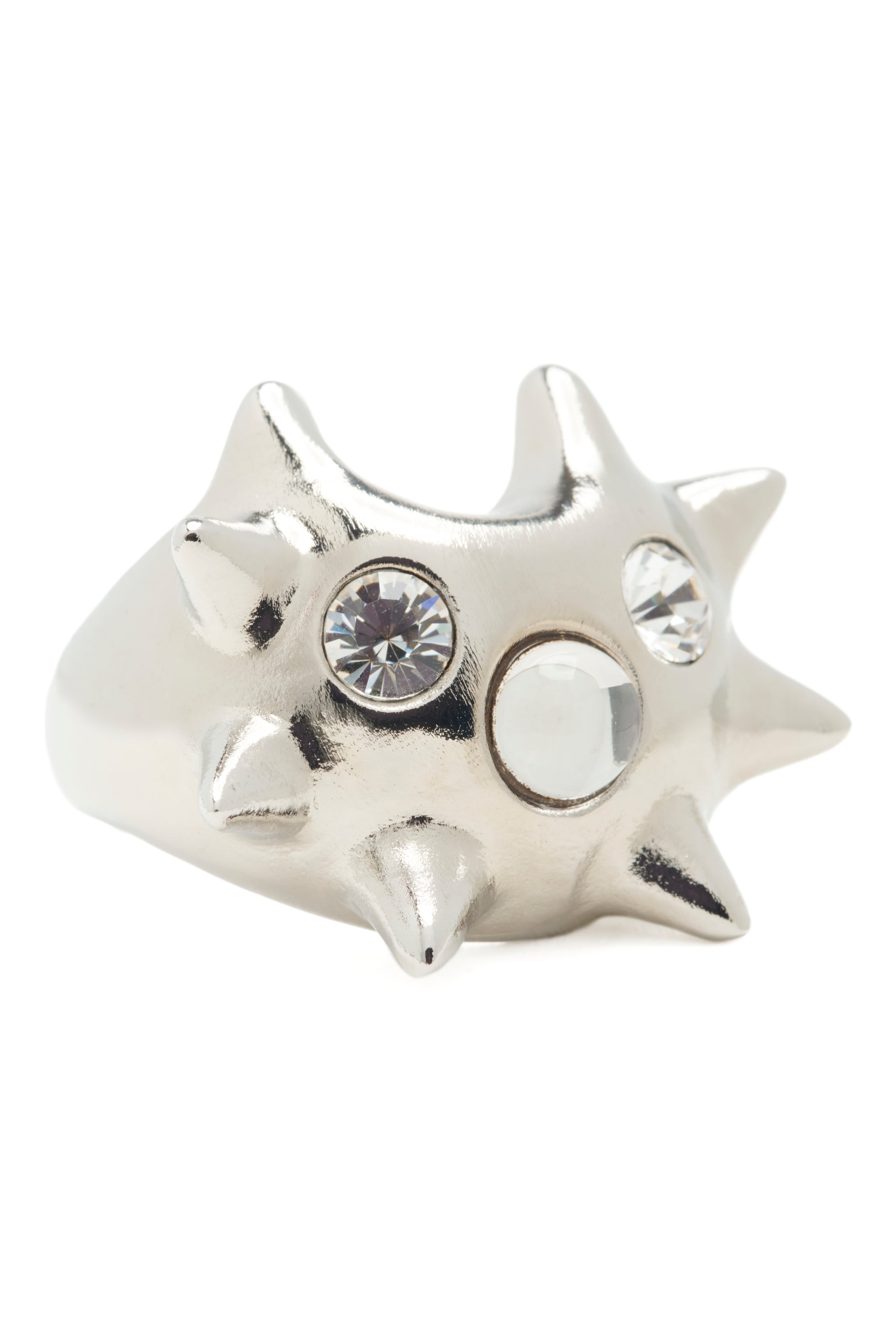 SILVER CLEAR ASTRO RING