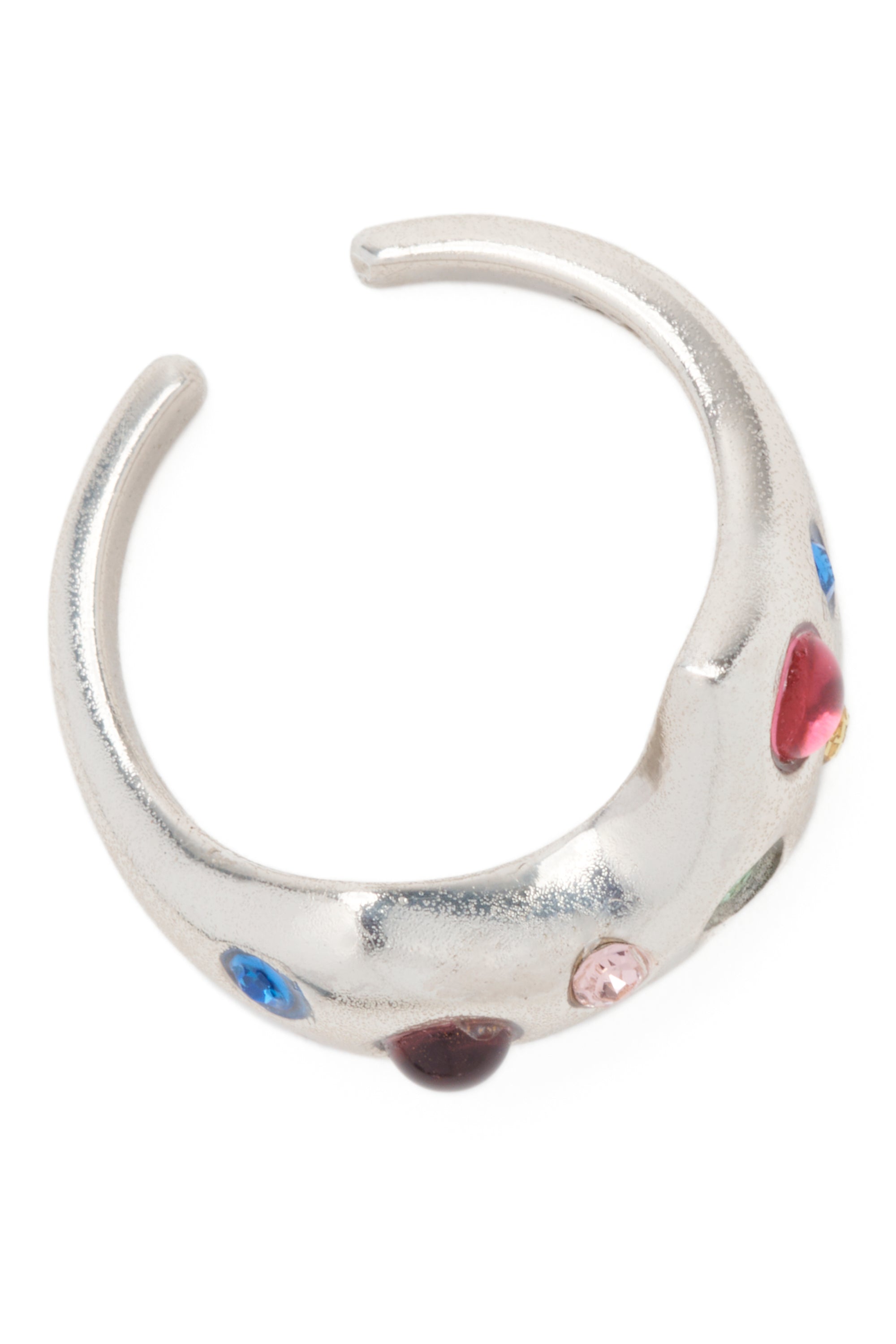 SILVER MULTI BAT TOE RING