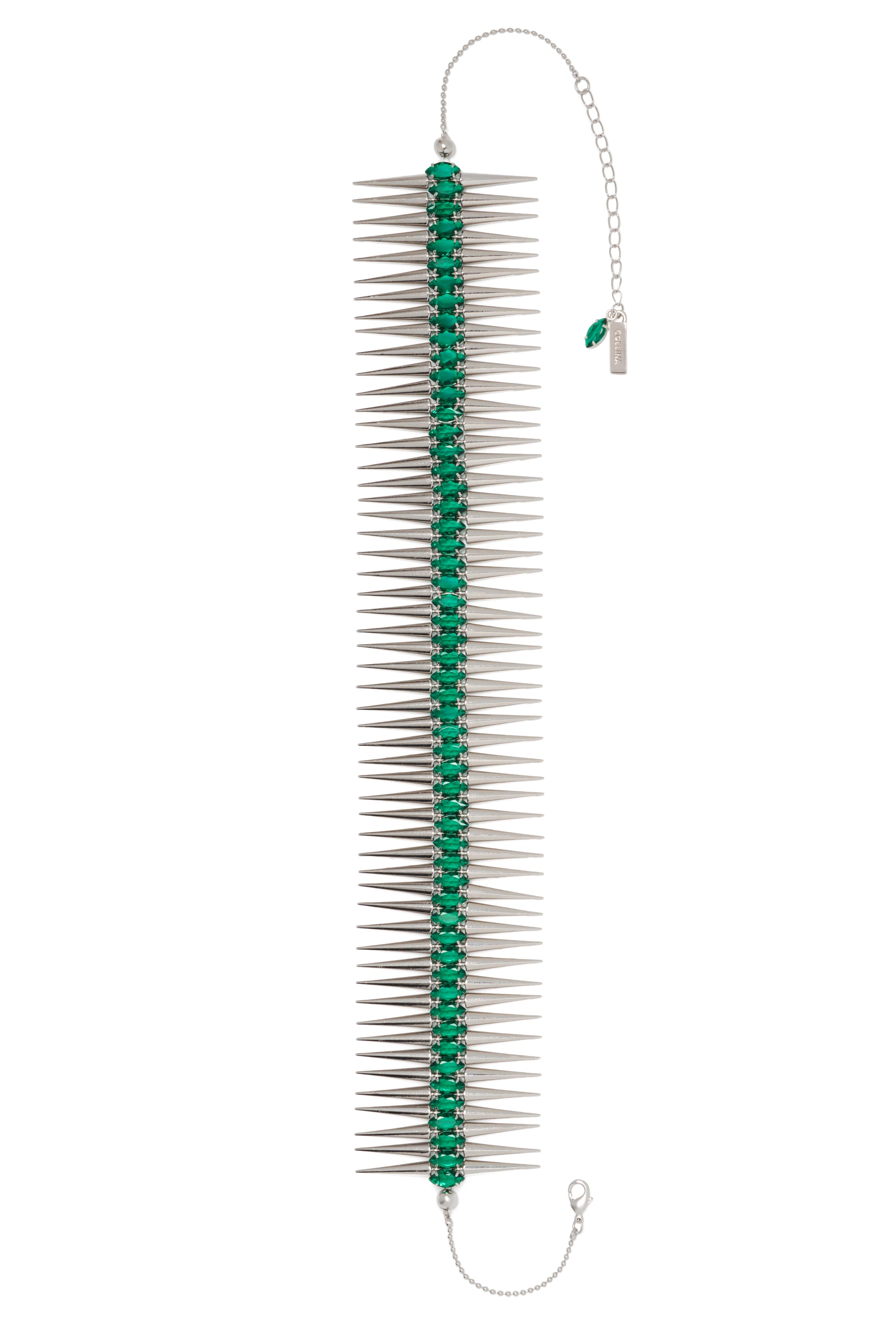 EMERALD GOTH CHOKER