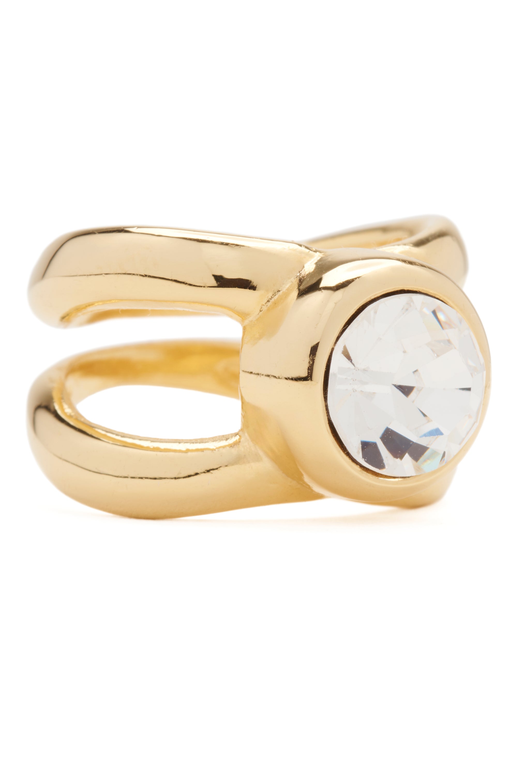 GOLD CLEAR CULLEN RING