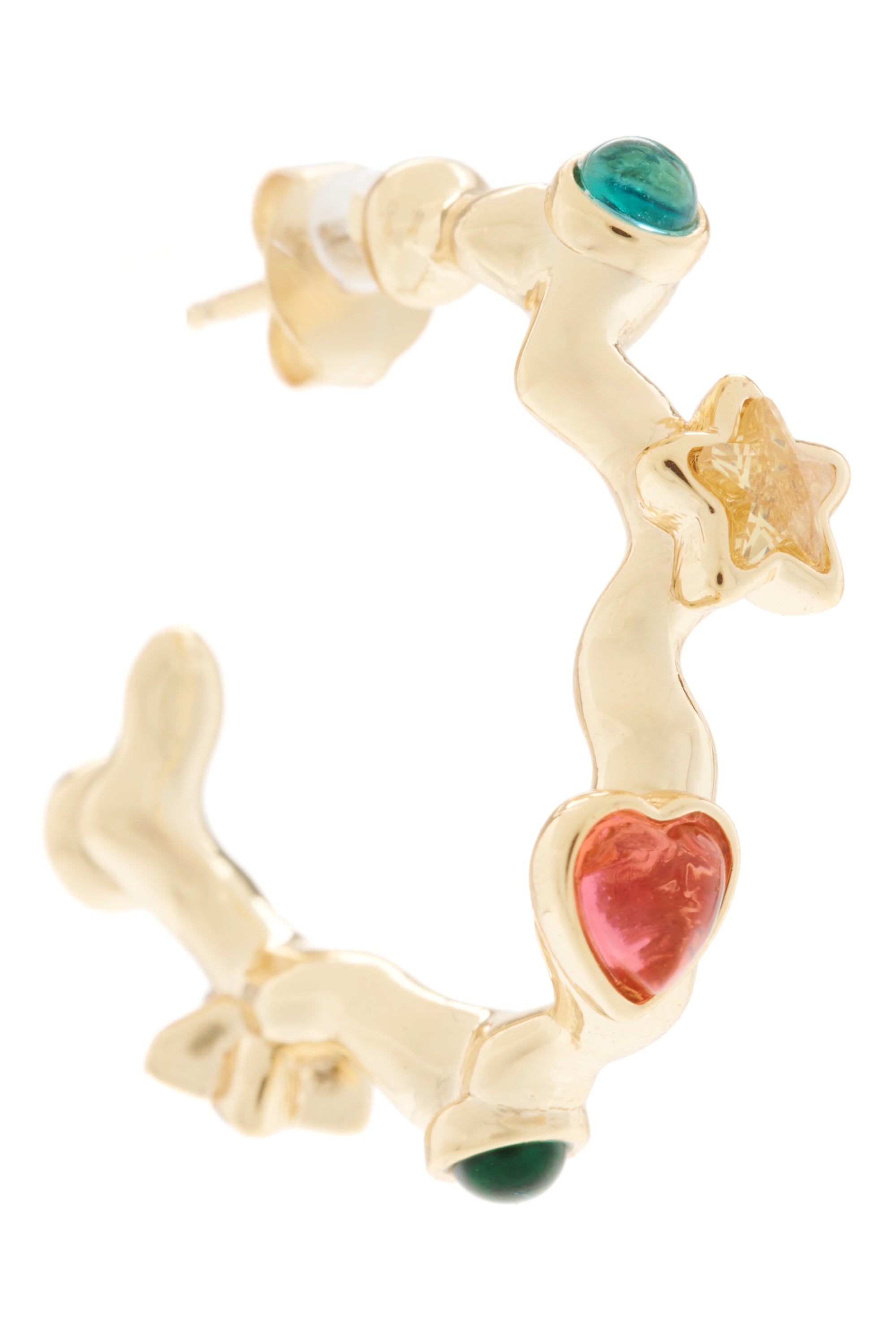 GOLD MULTI SUPER FLORENCE EARRINGS