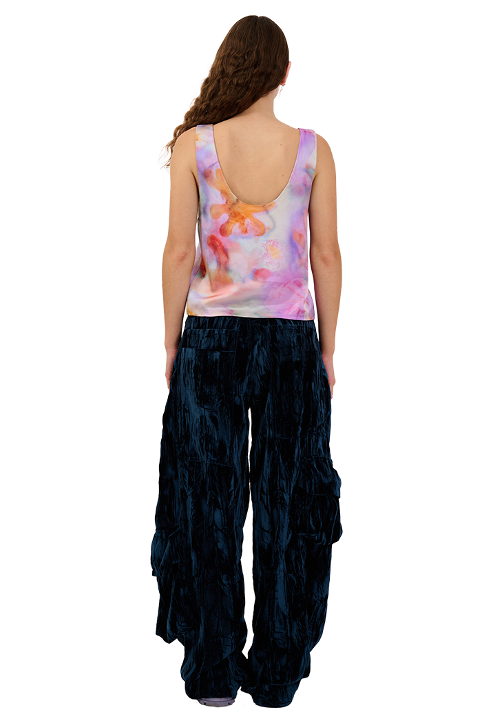 MOLTEN FLOWERS PINNY TOP