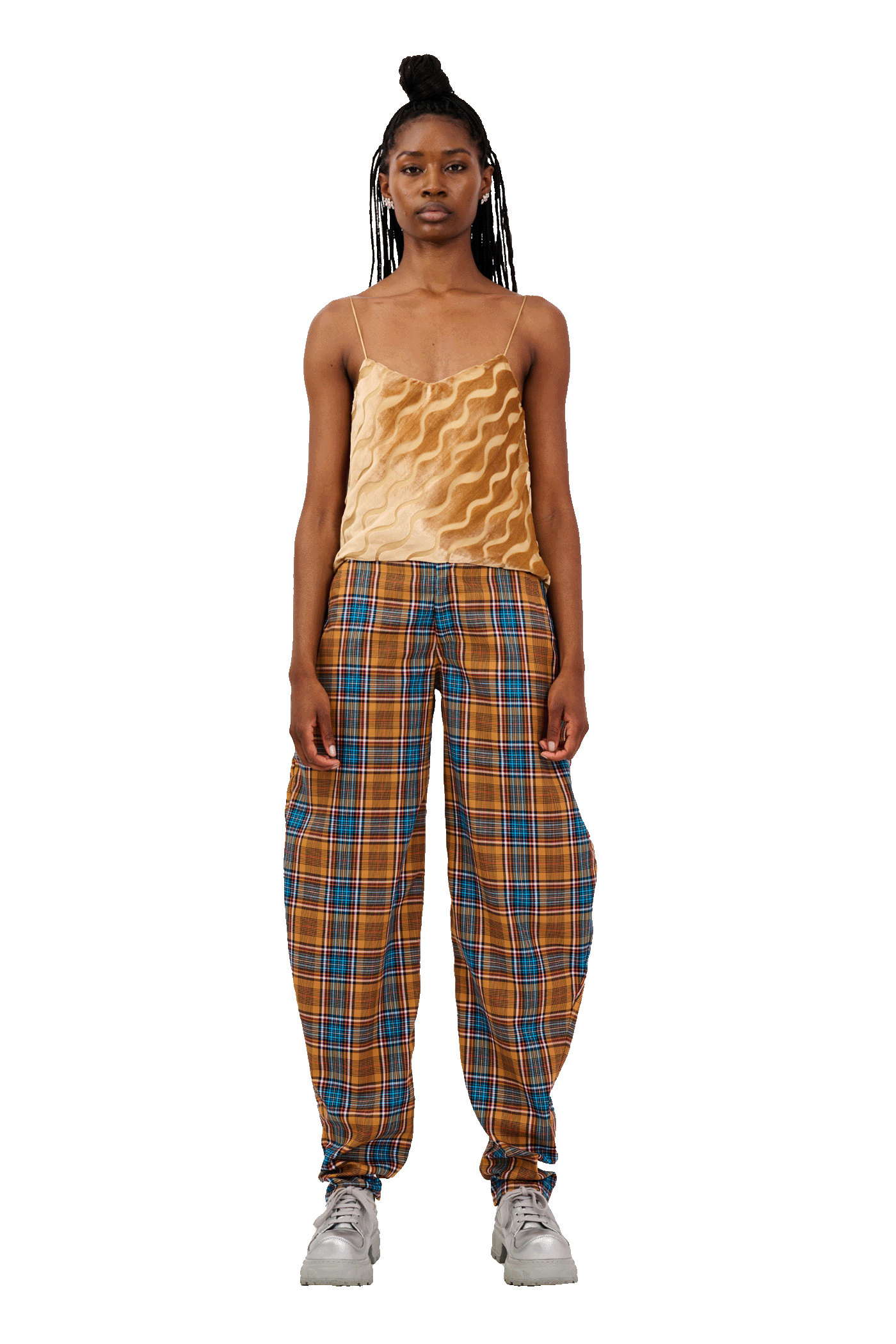 WAVY GOLD MEOW TOP