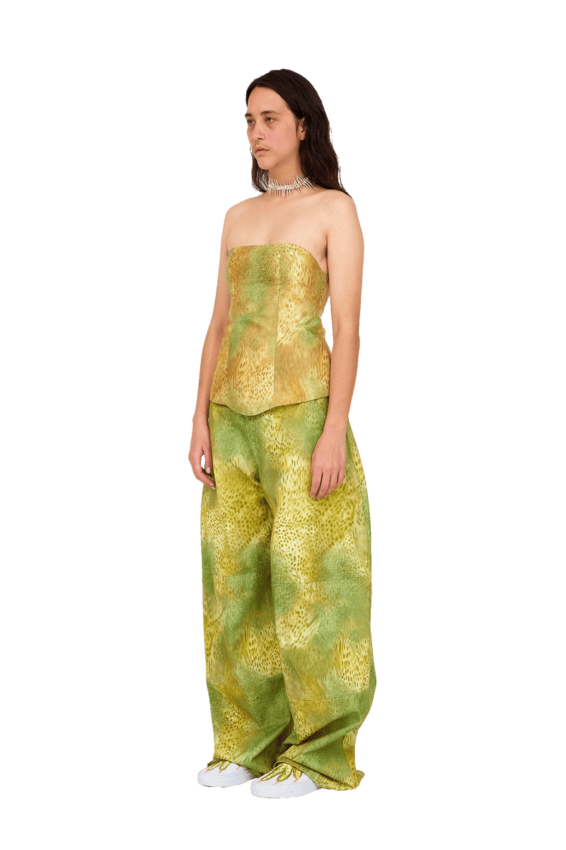 GREEN GECKO RATTLE CORSET
