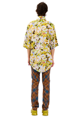 FLOWER PUZZLE SUNNY BUTTON UP