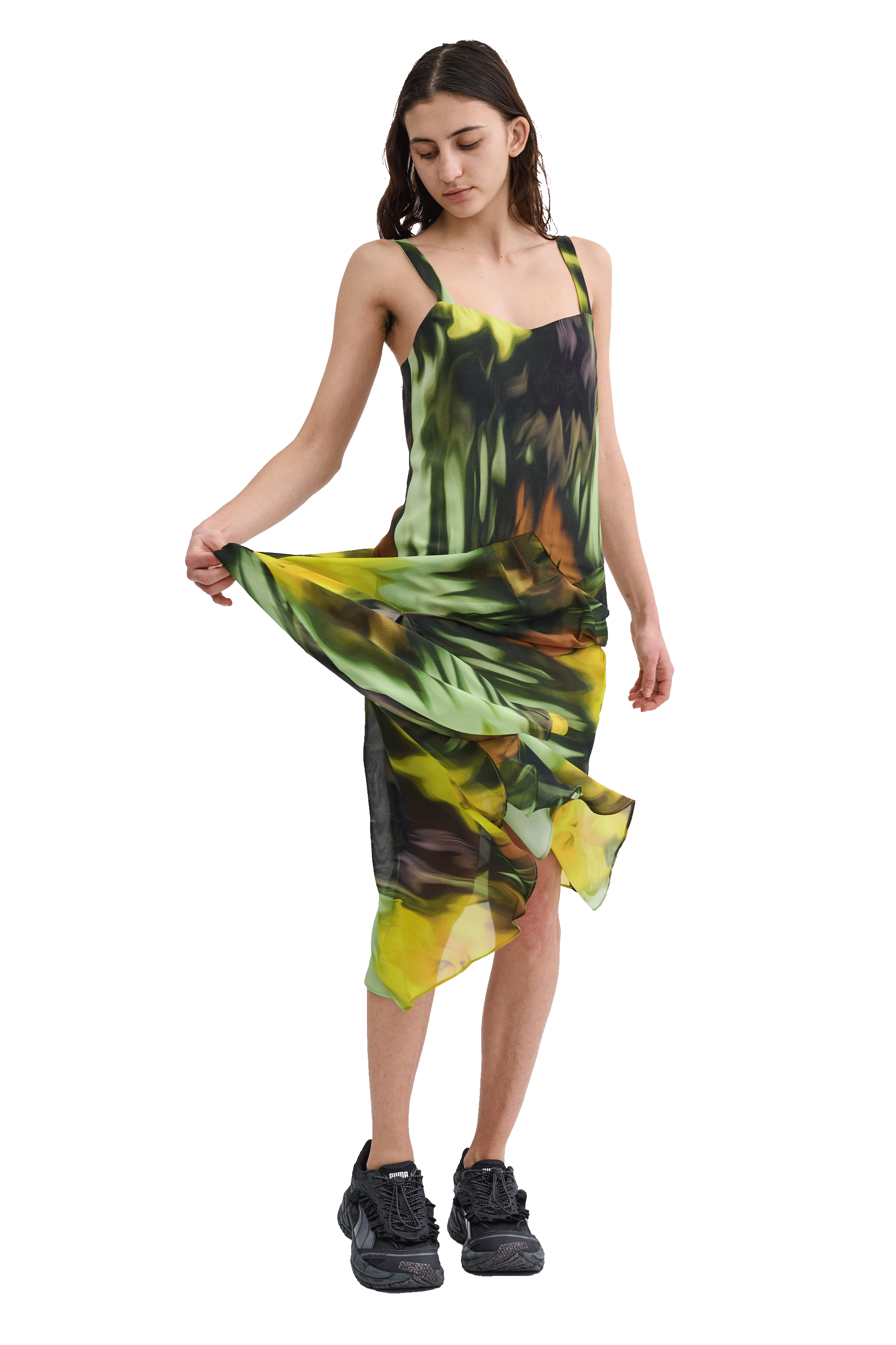 MELTING BLOOM GAIA DRESS