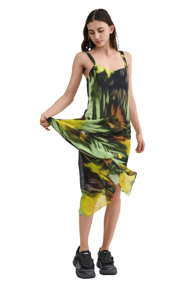 MELTING BLOOM GAIA DRESS