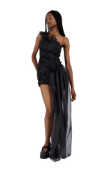 CHARCOAL JAZZELLE GOWN