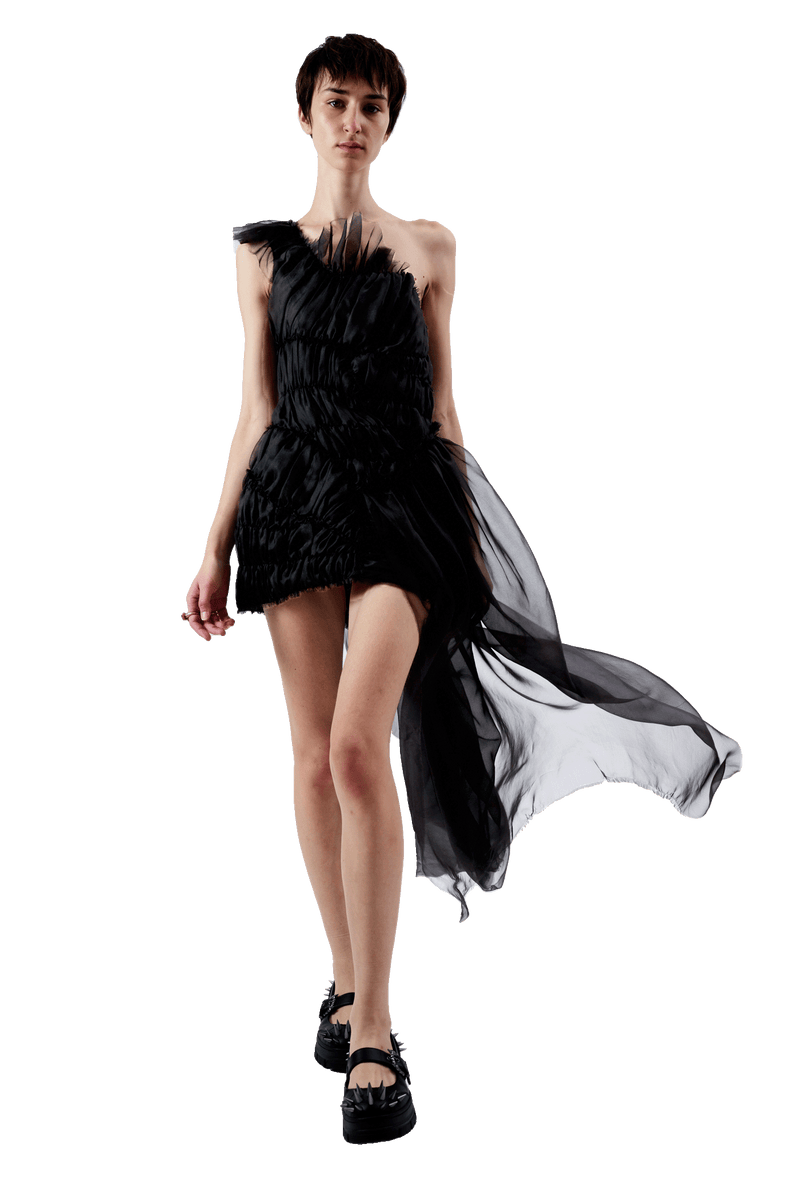 CHARCOAL JAZZELLE GOWN