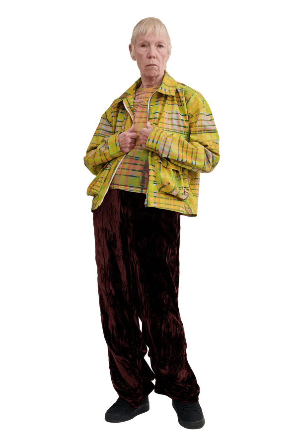 LIME PLAID NASH JACKET