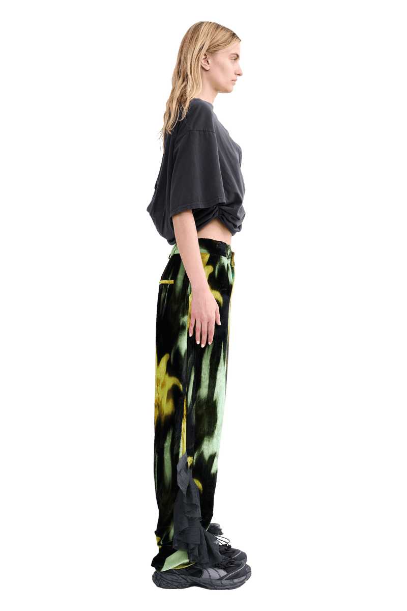 MELTING BLOOM DANTE RUFFLE TROUSER