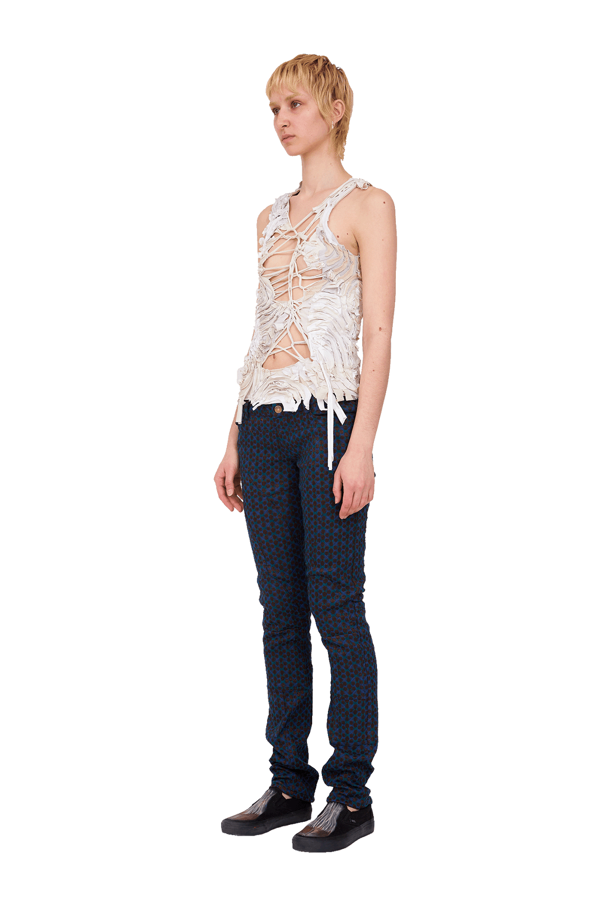 【関税込み】Collina Strada グレー Mikaela ジーンズ Gray Mikaela Jeans by Collina Strada on Sale