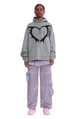 THUNDER BLUE HEART HOODIE