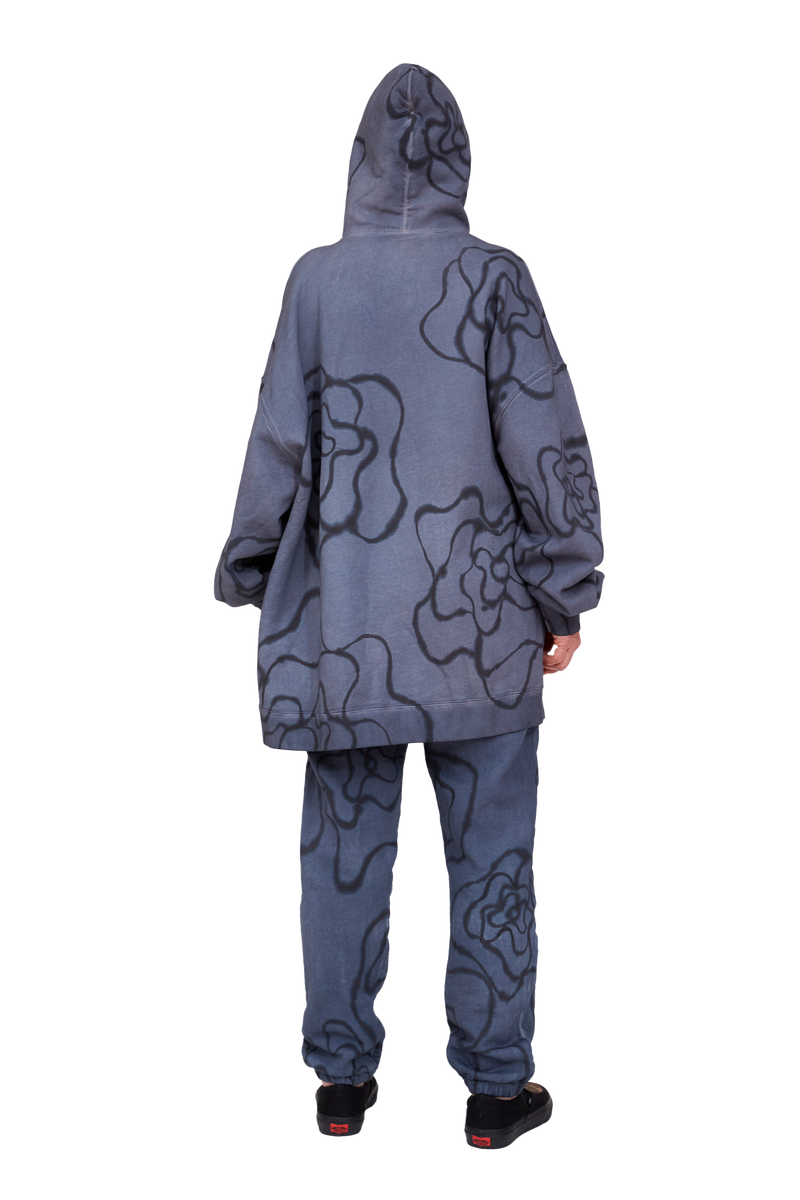 BLACK ROSES HEART HOODIE