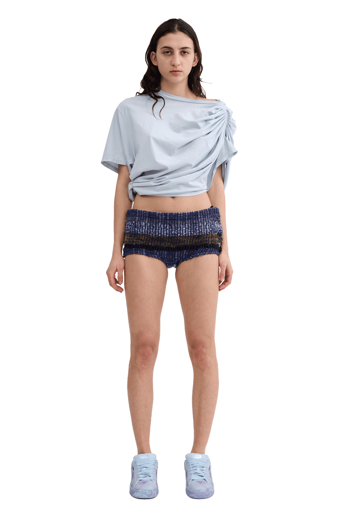 VITELLI PLAID TAP SHORTS