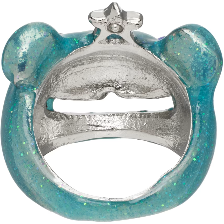 GLITTER SKY PRINCESS BEAR RING