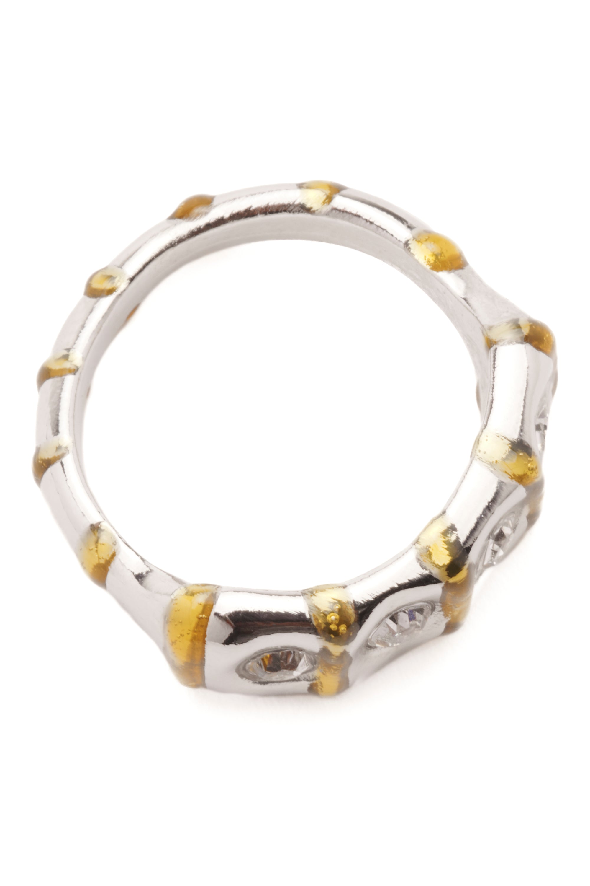 GOLD STRIPE DOUGH RING