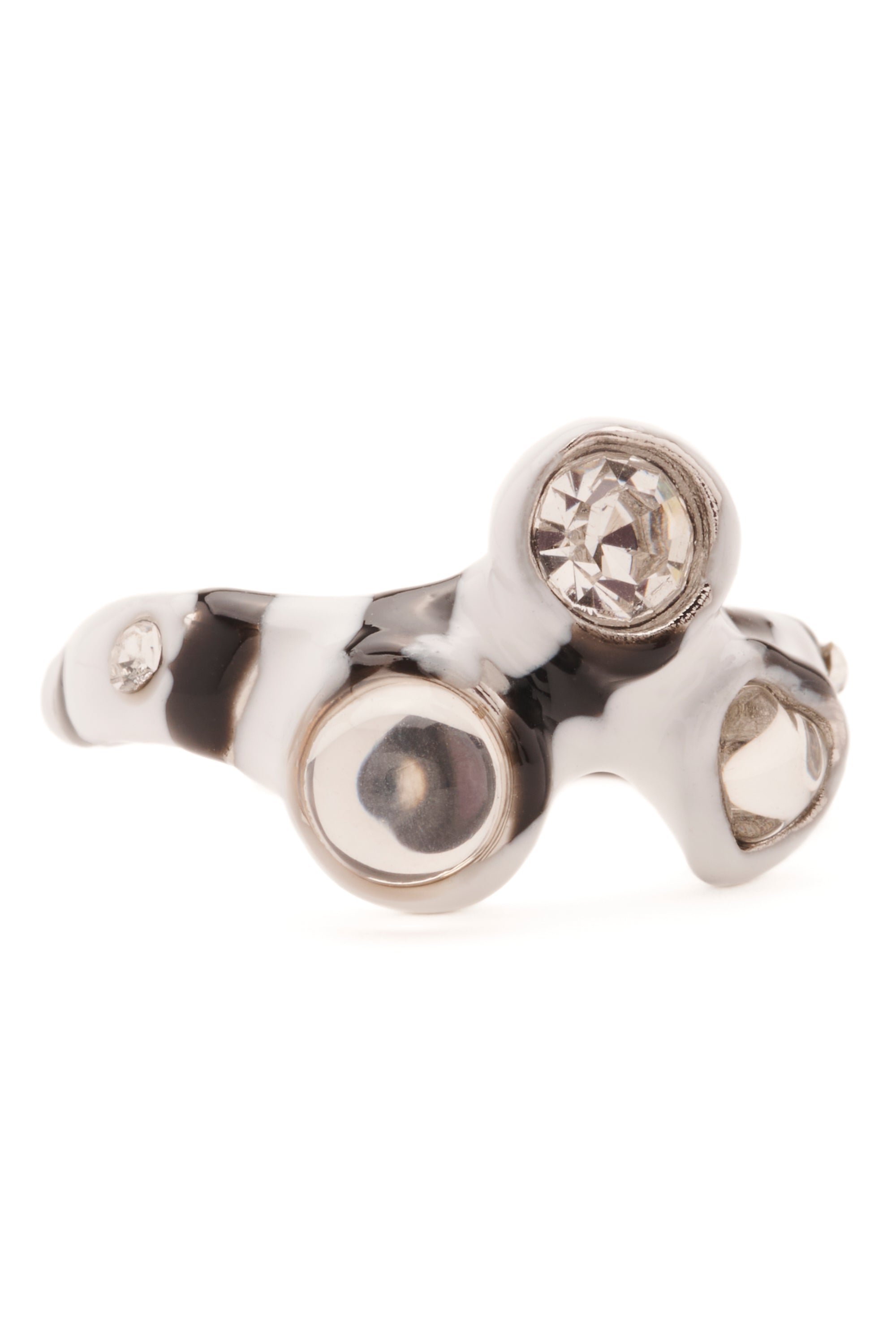 ZEBRA STRIPE FLORENCE RING