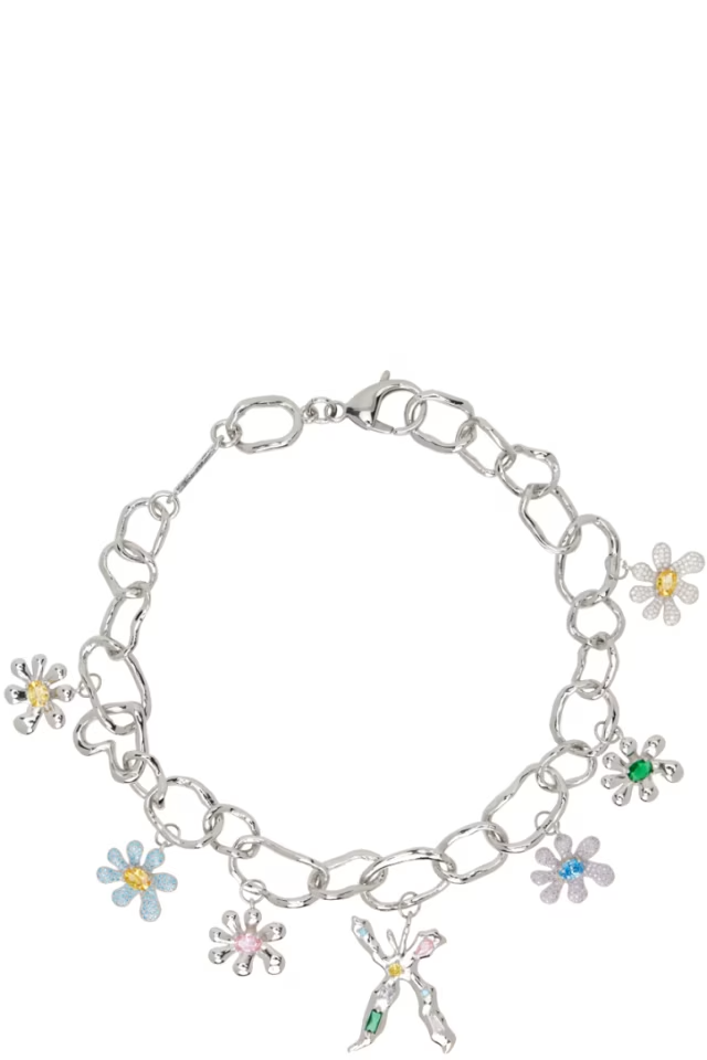 SILVER CHARM NECKLACE