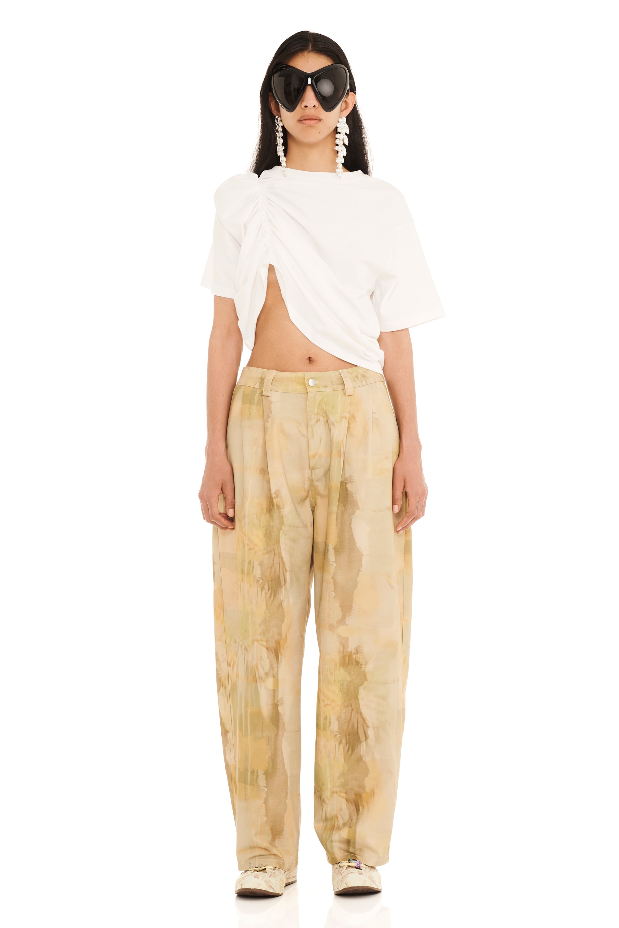 OLIVE GUA SHA CATCHFLY PANT