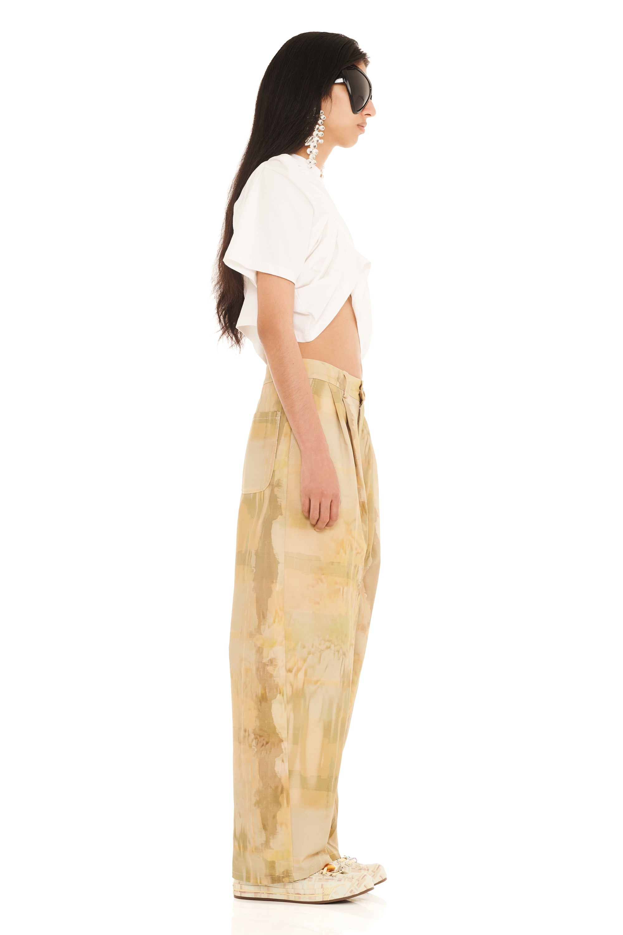 OLIVE GUA SHA CATCHFLY PANT