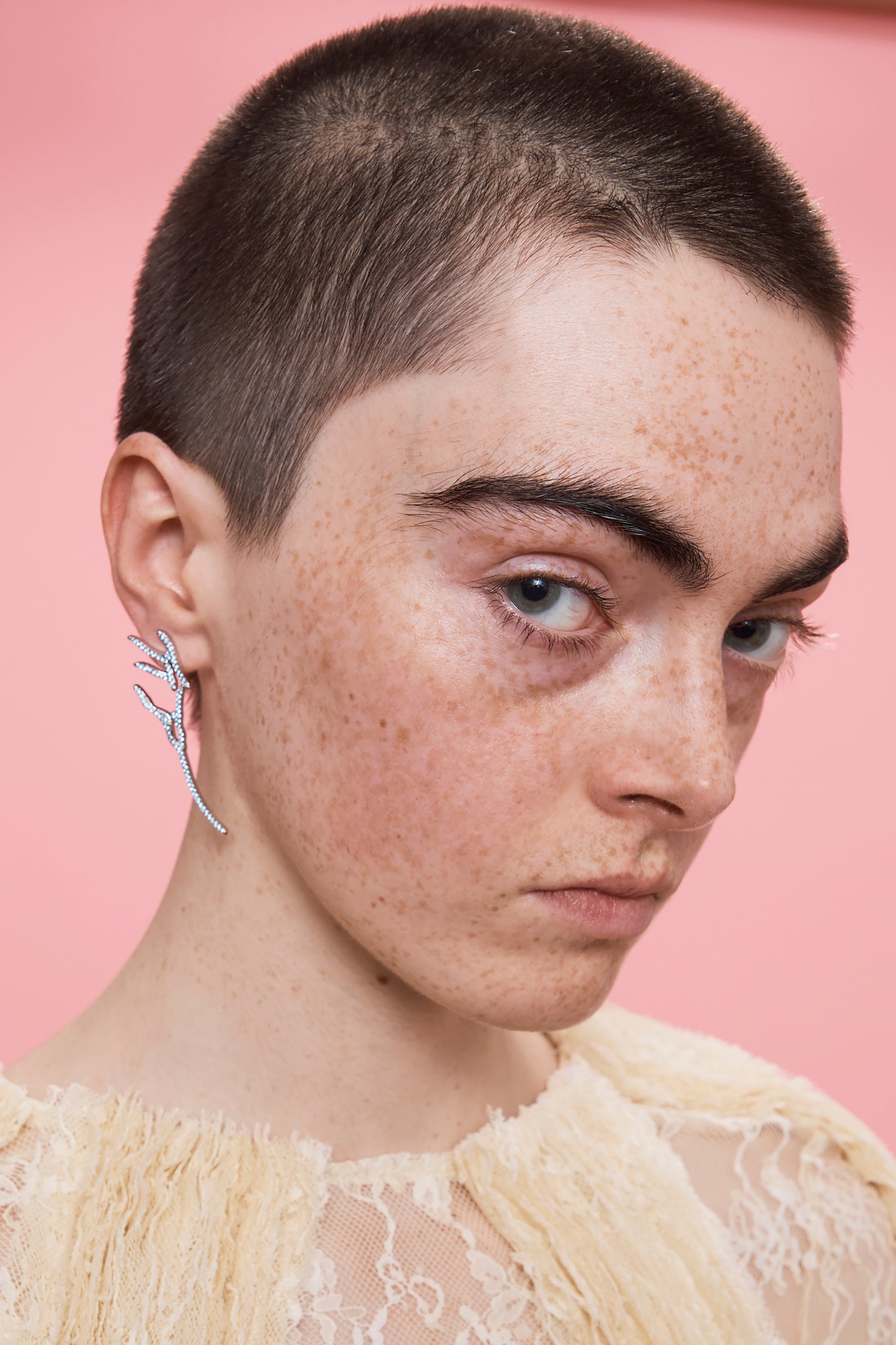 SKY PAVE WING EARRINGS