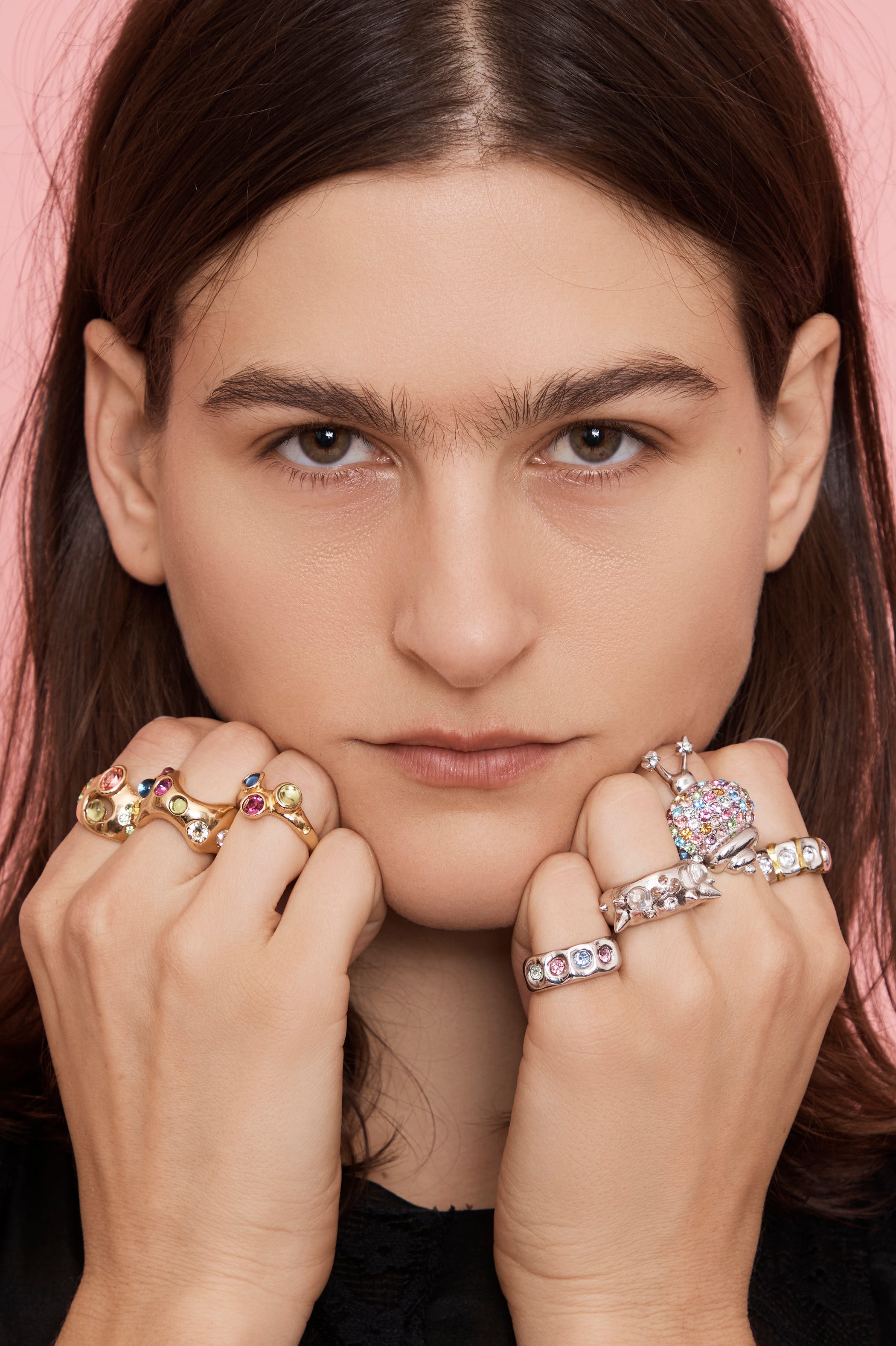 GOLD MULTI FLORENCE RING