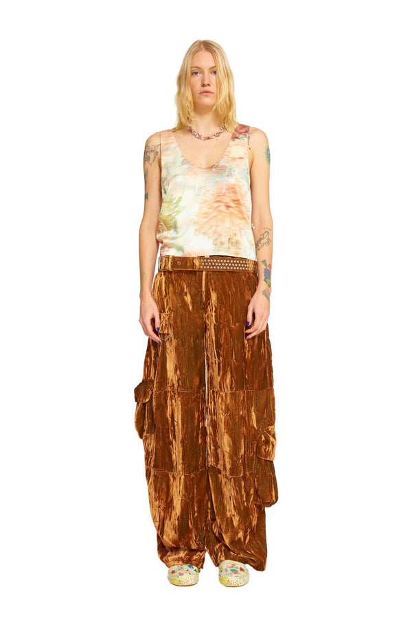 LIGHT CHRYSANTHEMUM PINNY TOP