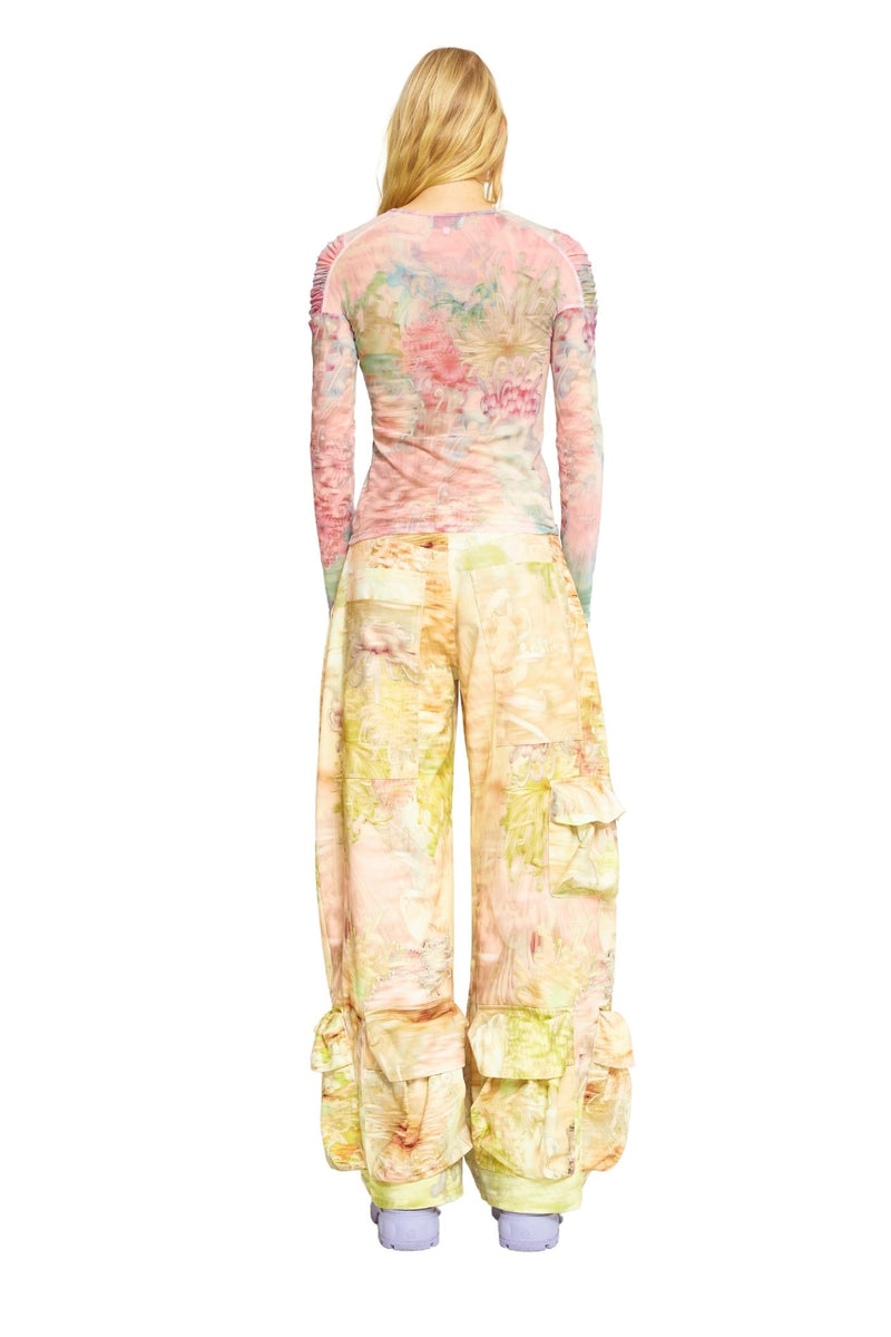 LIGHT CHRYSANTHEMUM ARC TOP