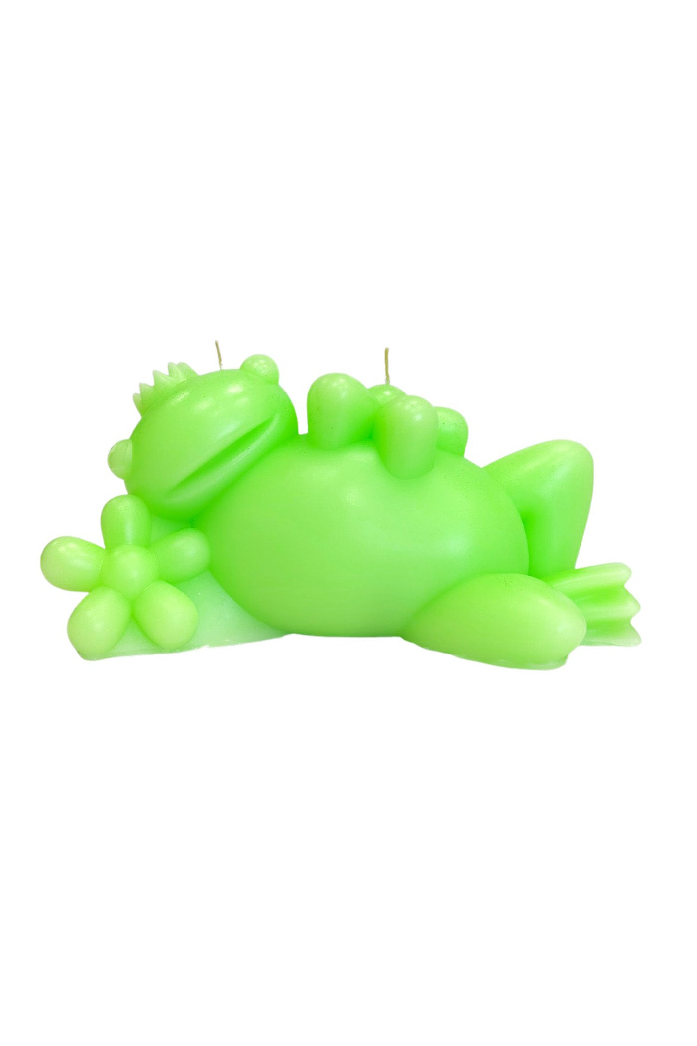 Large Green Frog Candle - Thumbnail 3