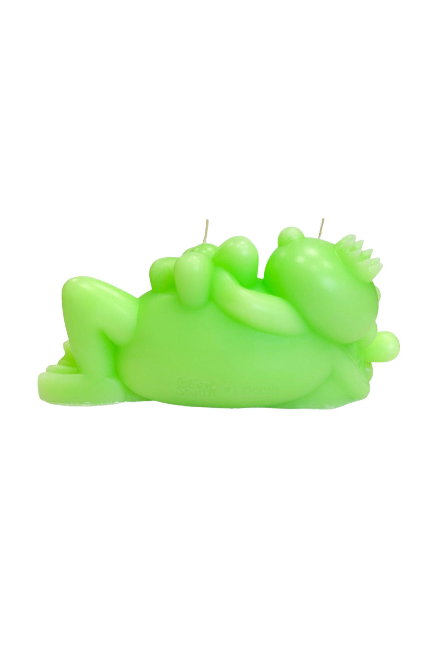 Large Green Frog Candle - Thumbnail 4